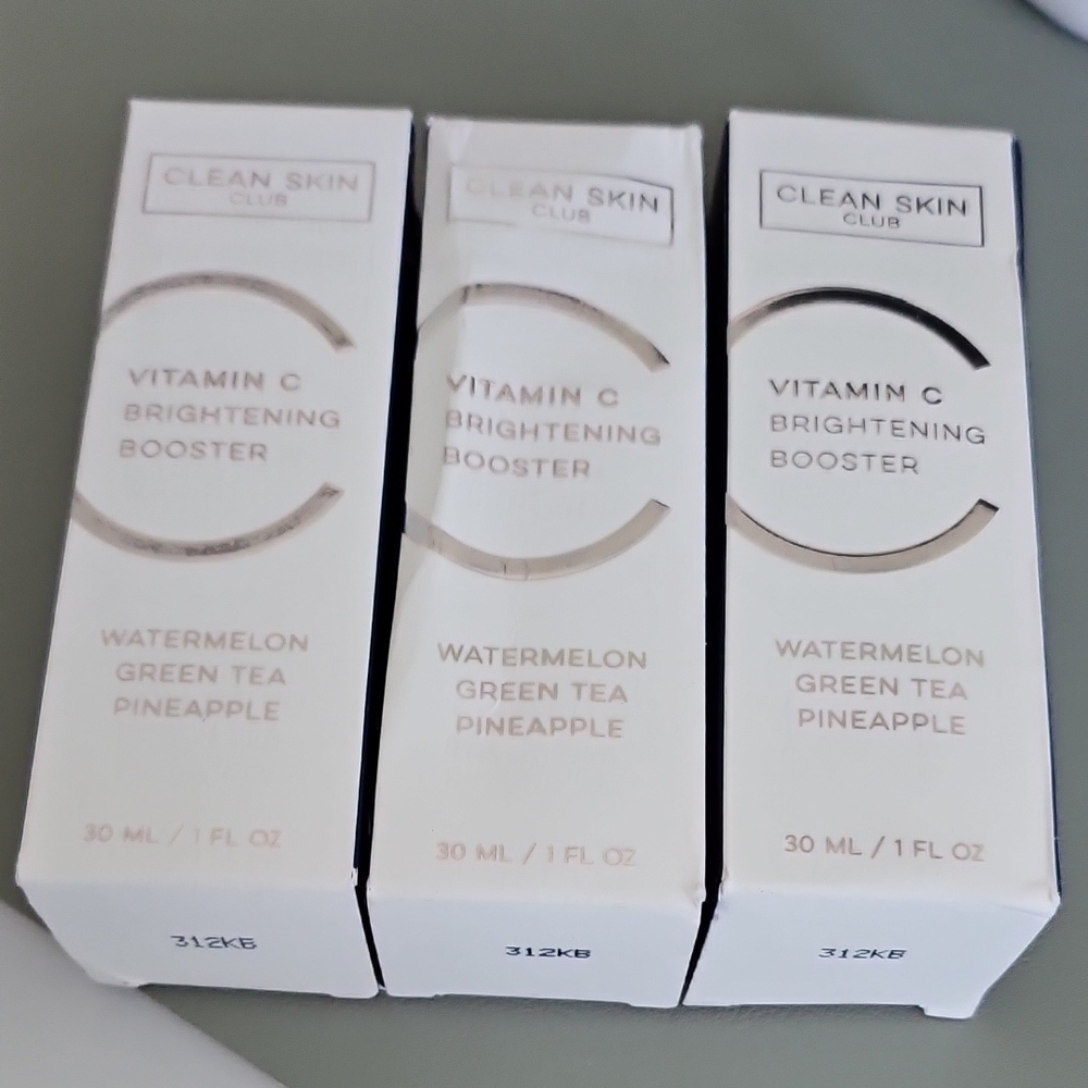 Clean Skin Vitamin C Brightening Booster  X 3pcs